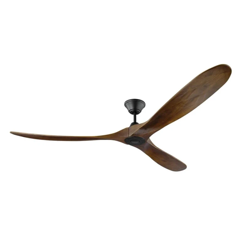 Matte Black 70"Ceiling Fan from the Maverick Collection