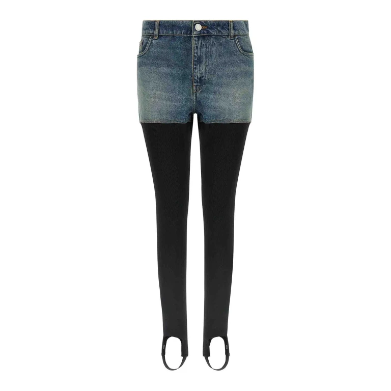 Coperni Two-tone Organic Cotton Pantaloe