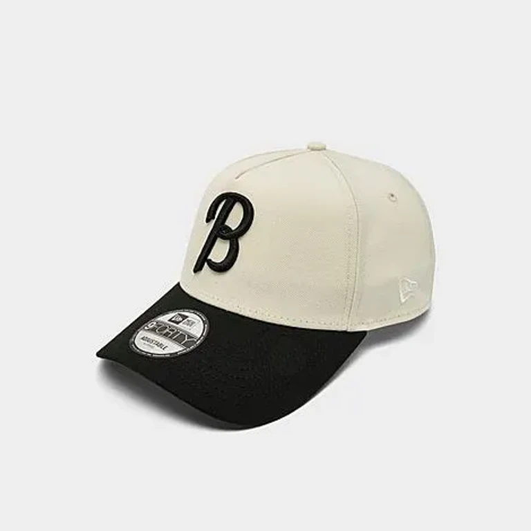 New Era Baltimore Orioles MLB City Connect 9FORTY A-Frame Snapback Hat in Chrome/Black