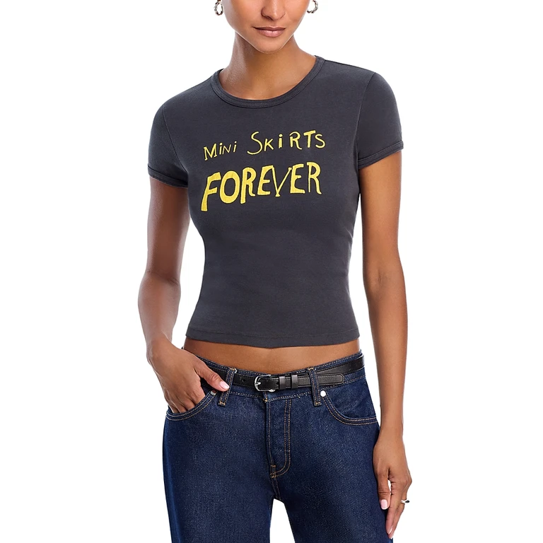 Mother The Itty Bitty Ringer Tee