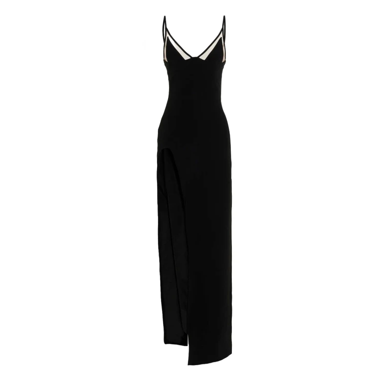 David Koma Maxi Robe - Noir
