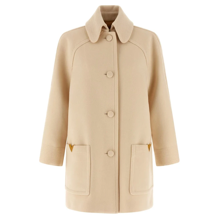 Valentino Garavani Wool Drap Coat