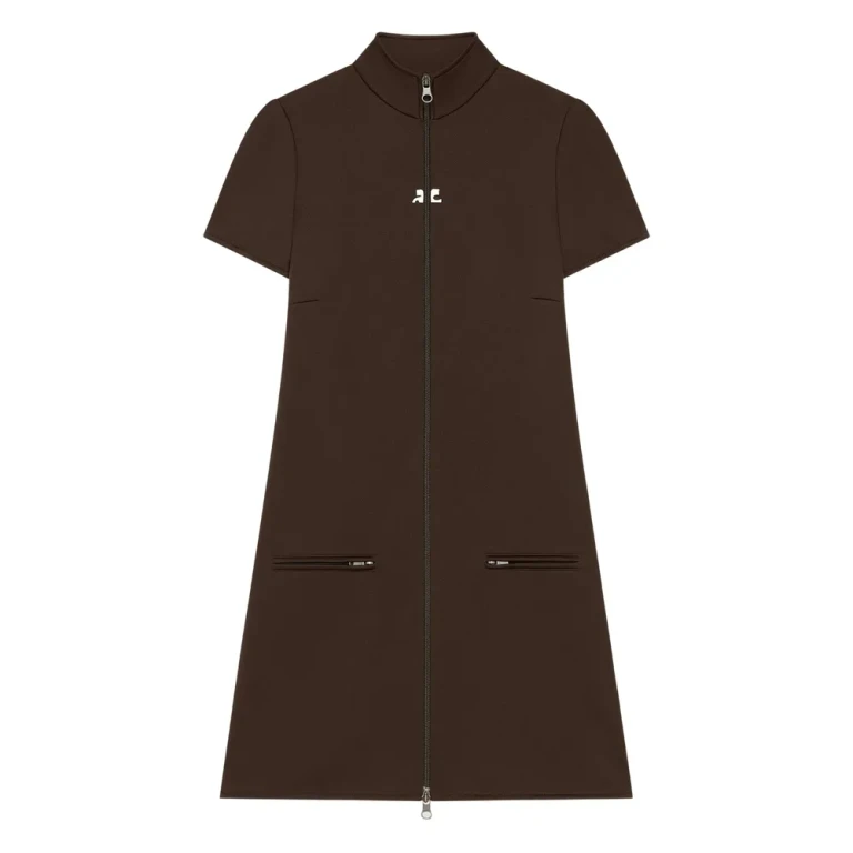 Courrèges interlock Tracksuit Mini Dress