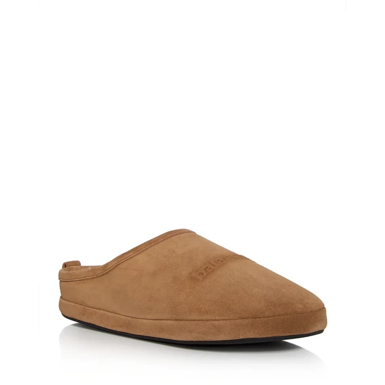 Balenciaga Men's Alaska Faux Shearling Slippers