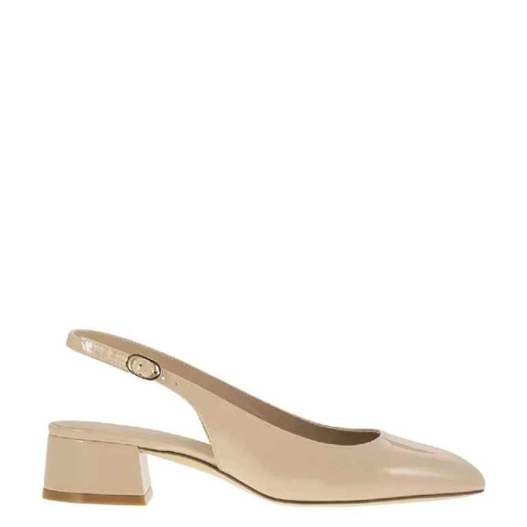 Maeva 35 Leather Slingback Heels, Brand Size 36 ( US Size 5.5 )