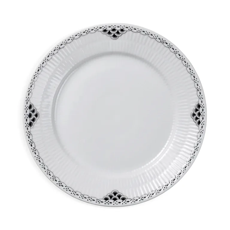 Royal Copenhagen Black Lace Salad Plate