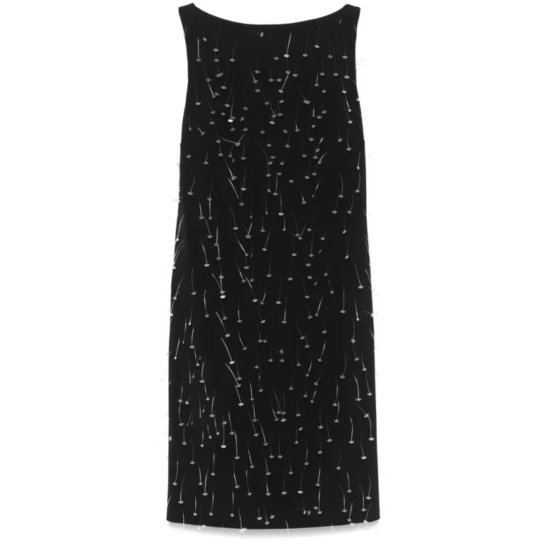 Moschino Tagging-barbs Mini Dress