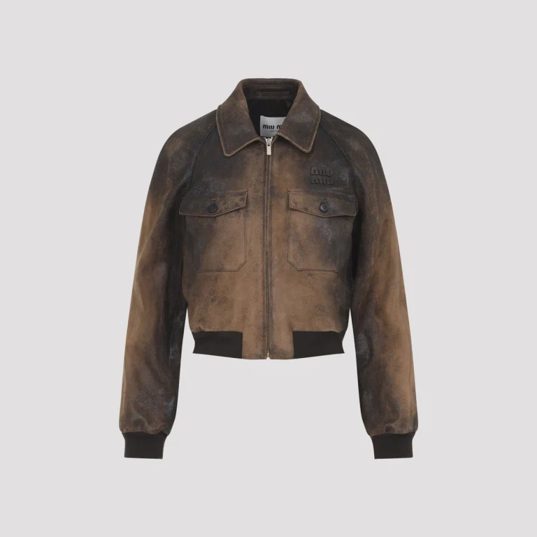 Miu Miu Lammlederjacke