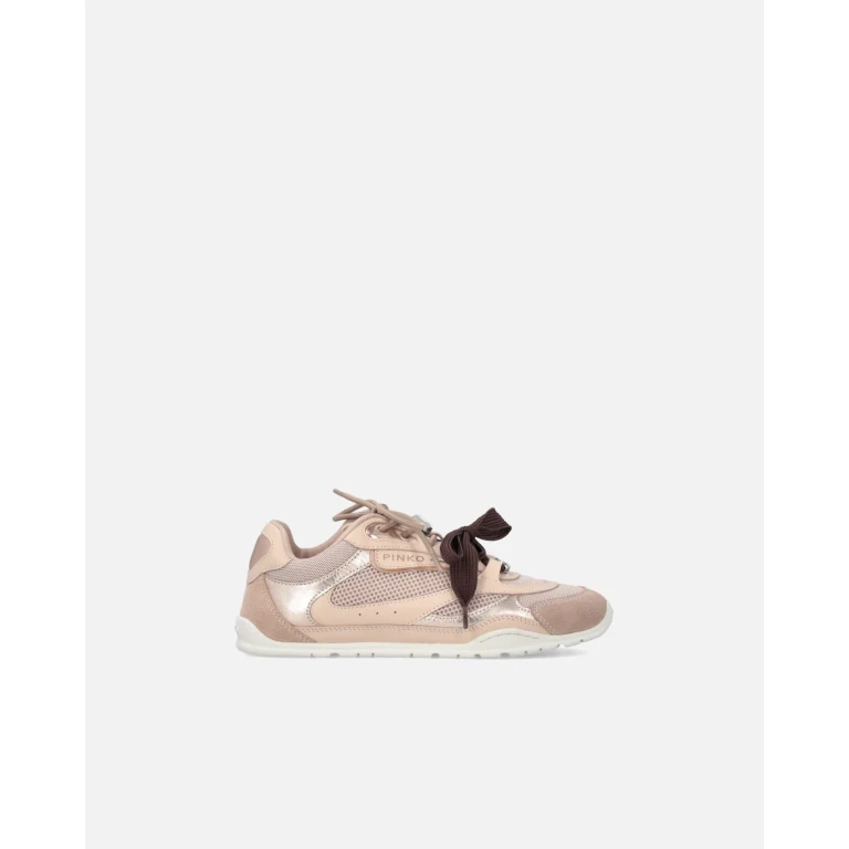 Pinko - Sneakers à lacets doubles et applications bijou - 35