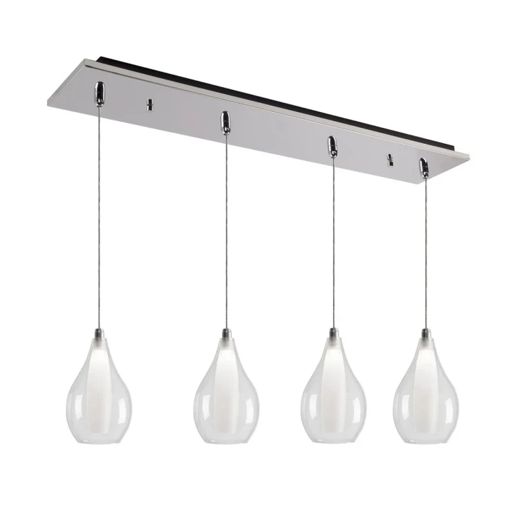 Chrome LED Pendant from the Victoria Collection