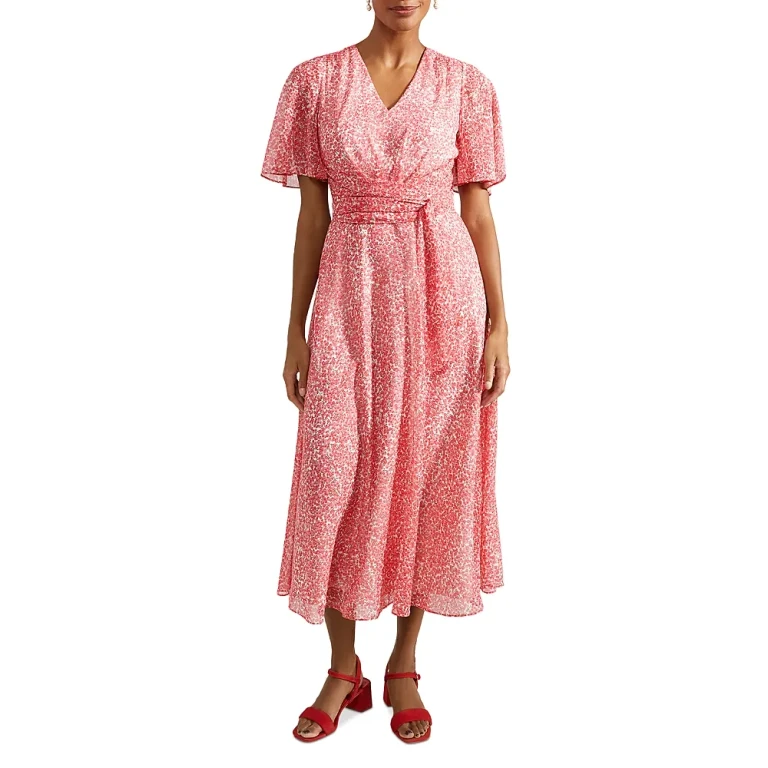 Hobbs London Marie Floral Print Dress