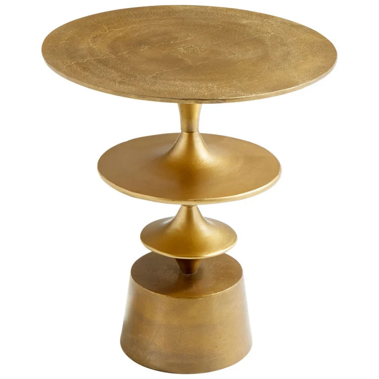 Aged Brass Table
