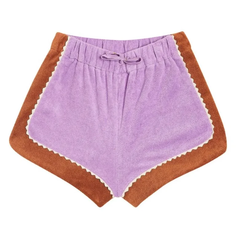 Zimmermann Girls August Lila Cabana Shorts