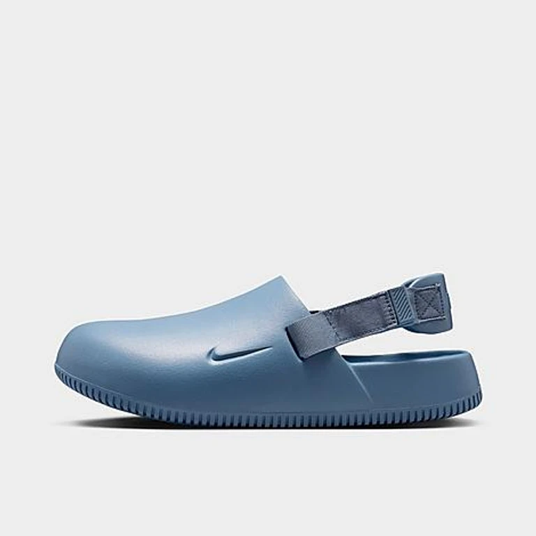 Nike Men's Calm Mule Sandals in Ashen Slate/Ashen Slate Size: 6.0