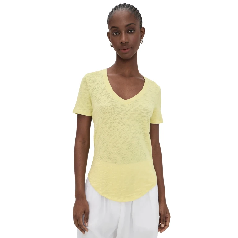 ATM Anthony Thomas Melillo Classic Tee Mellow Yellow S