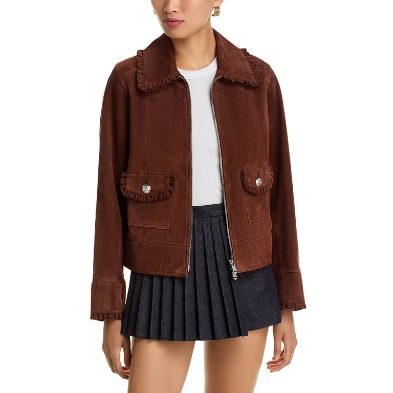 Cinq a Sept Suede Sybil Jacket