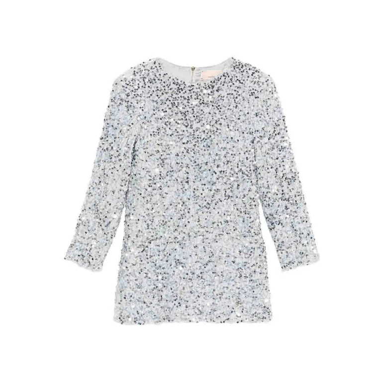 Elisabetta Franchi Robe Au Genou - Argent