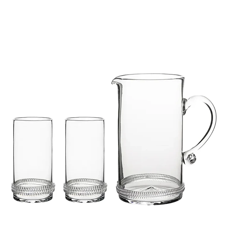 Juliska Dean Pitcher & Highball Glass, Set of 3