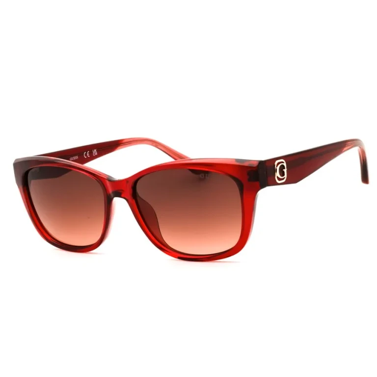 Guess Gradient Brown Rectangular Ladies Sunglasses GU00145 66F 54