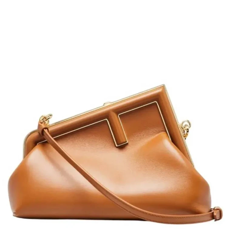 Fendi First Small Nappa Leather Clutch