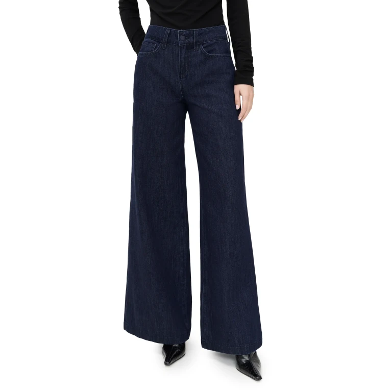 L'Agence Pacey High Rise Wide Leg Jeans in Hobart