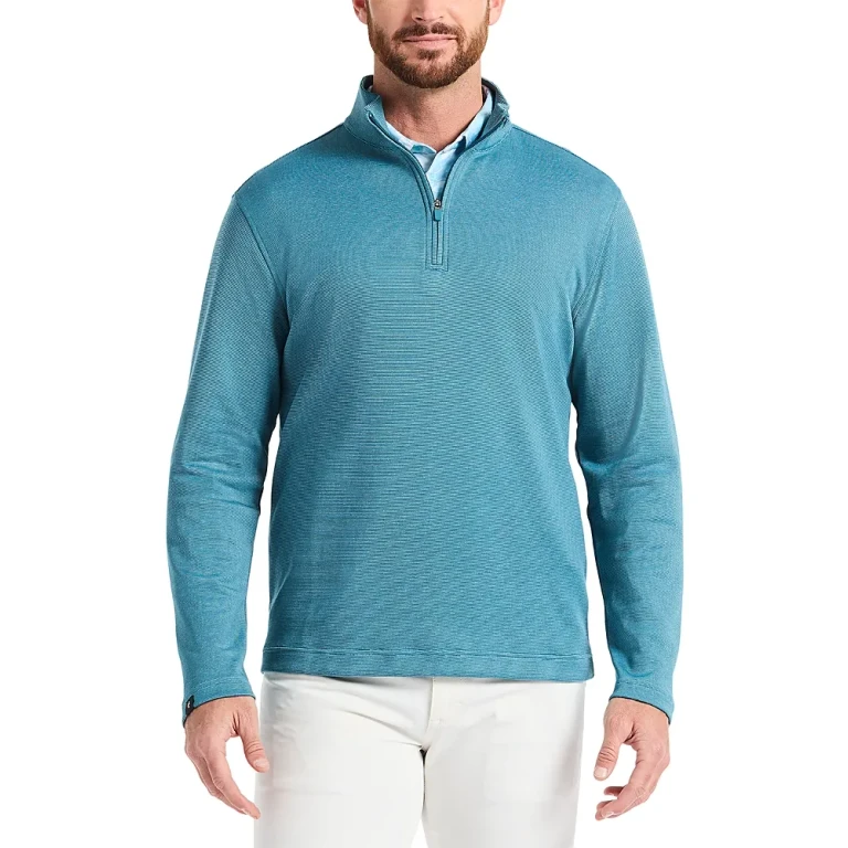 Robert Graham Troland Quarter Zip Sweater