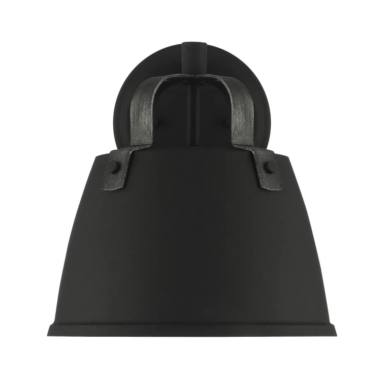 Black One Light Wall Lantern from the Albany Collection