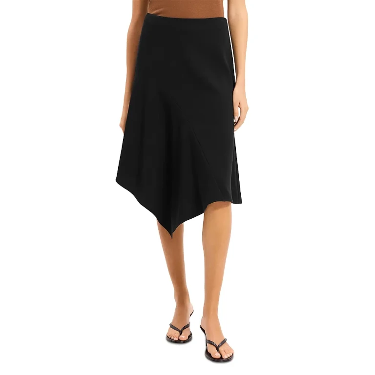 Theory Panel Drape Skirt