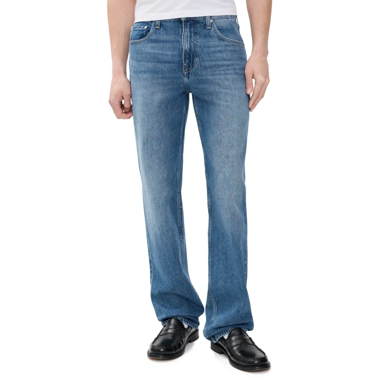 PAIGE Doheny Relaxed Straight Leg Jeans Willard 33