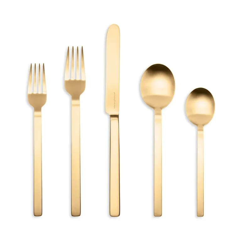 Mepra Stile Ice Oro 5-Piece Place Setting