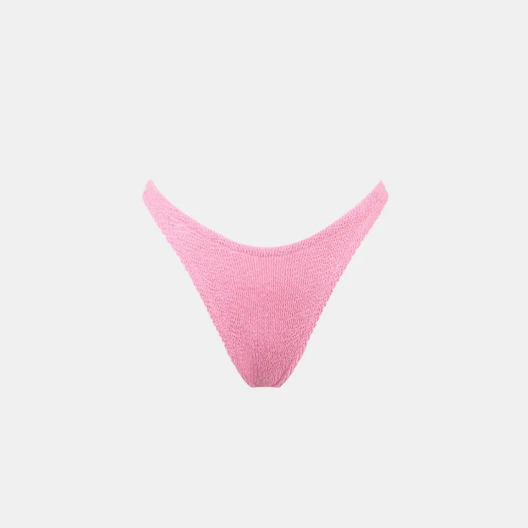 MC2 Saint Barth Pink Naomi Crinkle Cheeky Swim Briefs