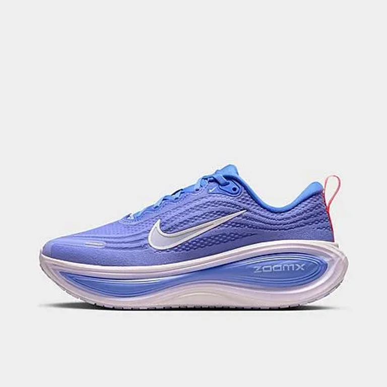 Nike Women's Vomero Plus Running Shoes (Extra Wide Width) in Sapphire/Violet Mist/Purple Pulse Size: 5.0