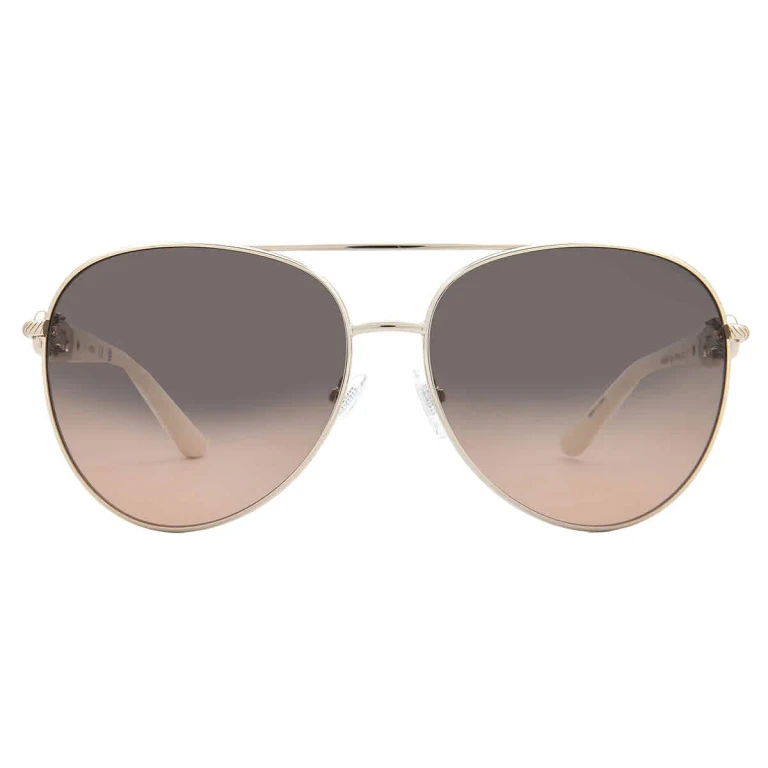 Guess Brown Gradient Pilot Ladies Sunglasses GU00158 32B 61