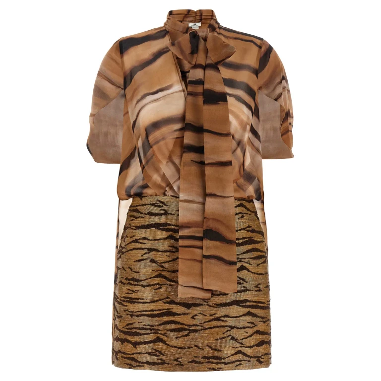 Elisabetta Franchi Animal Dress