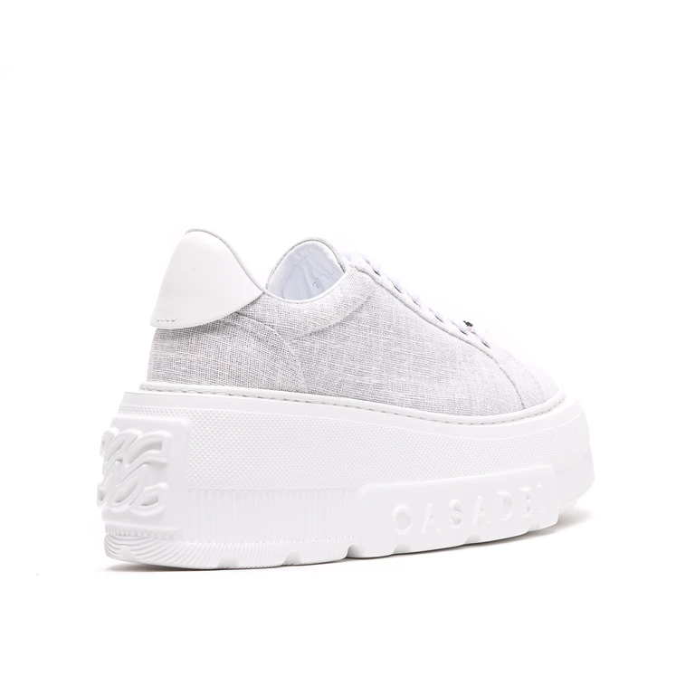 Casadei Sneakers Grey Fabric - Women