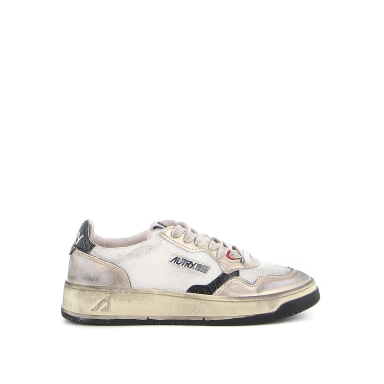 Autry Super Vintage Low Logo-detail Sneakers