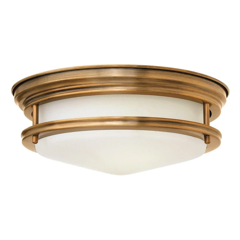 Brushed Bronze LED Flush Mount from the Hadley Collection