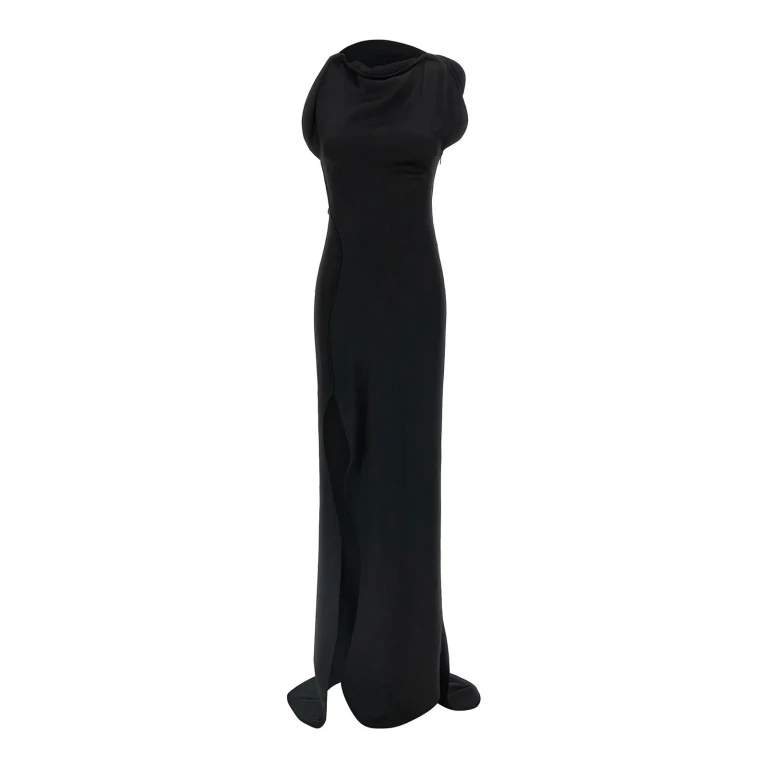 Victoria Beckham Sleeveless Draped Dress