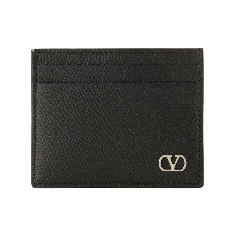 Valentino Card Holder Black Portafoglio - Men