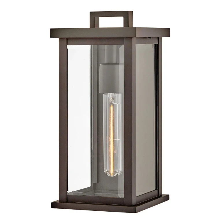 Oil Rubbed Bronze LED Outdoor Wall Mount from the Weymouth Collection