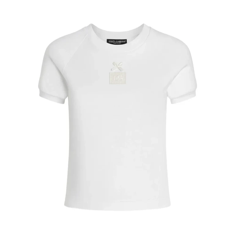 Camiseta Dolce & Gabbana con logo bordado