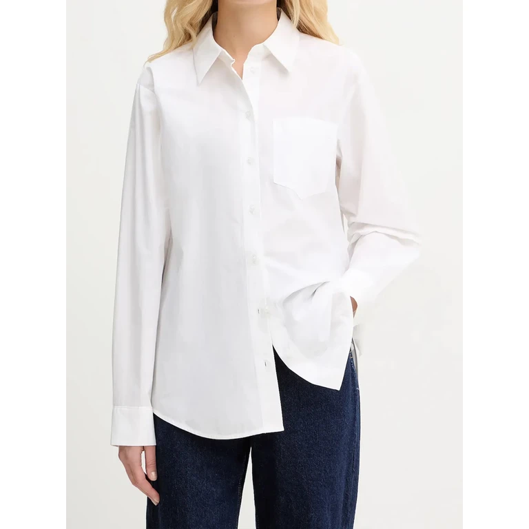 Michael Kors Poplin Shirt White Camicia - Women