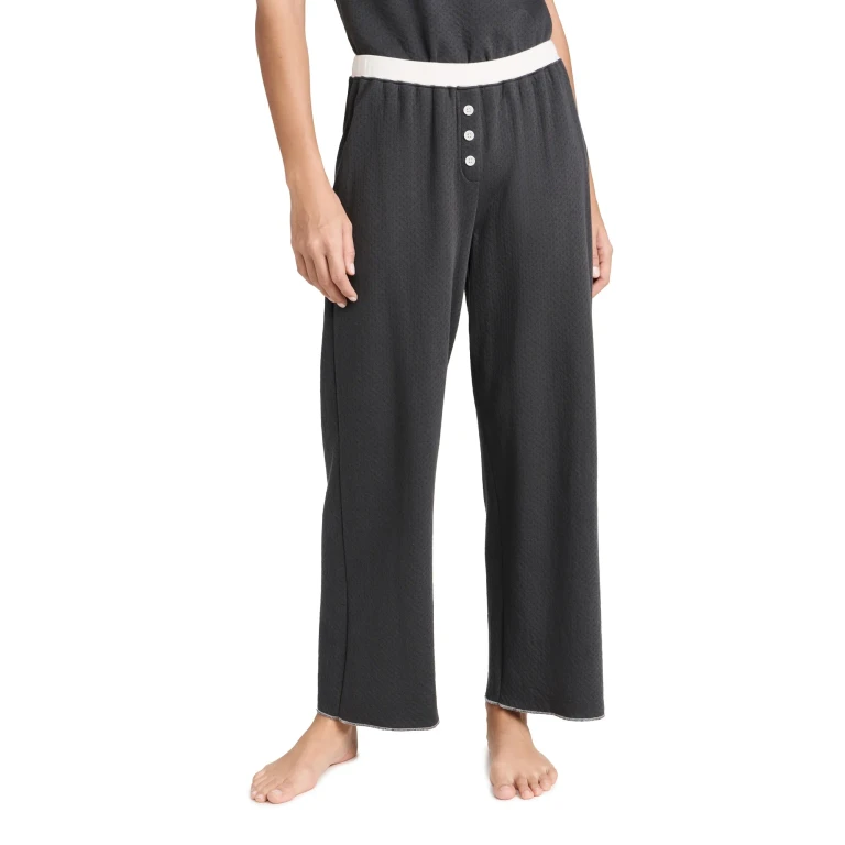 Cozyland by Morgan Lane Ellie Pants Evergreen Pointelle 1X