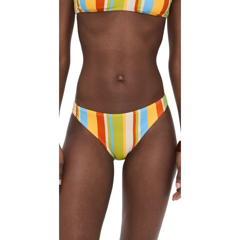 Solid & Striped The Rachel Bikini Bottoms St. Barths Stripe XL