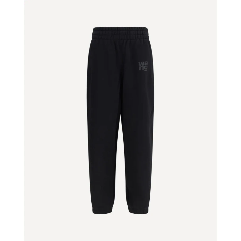 ALEXANDER WANG Puff-Print Logo Sweatpants Female M