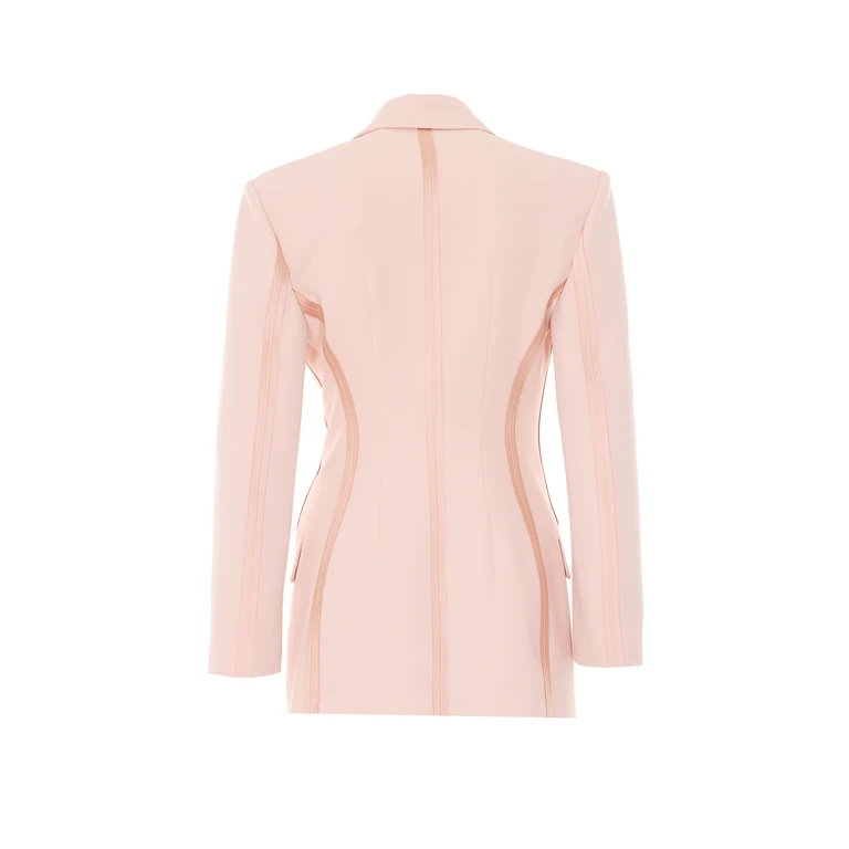 Elisabetta Franchi Jackets Pink Polyester - Women