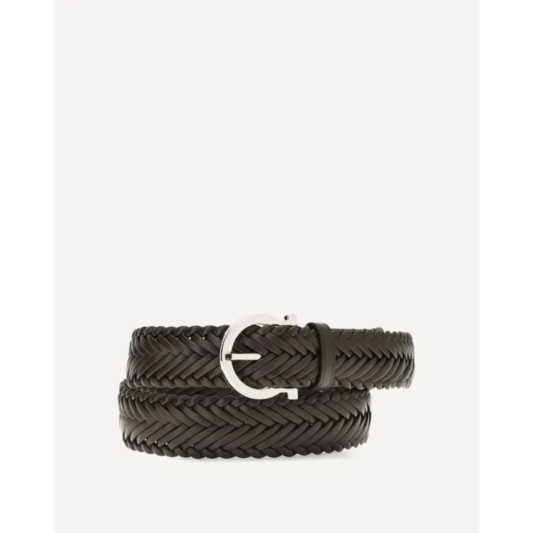 FERRAGAMO Gancini fixed Belt Male 100