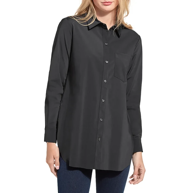 Lysse Schiffer Long Sleeve Button Down Top