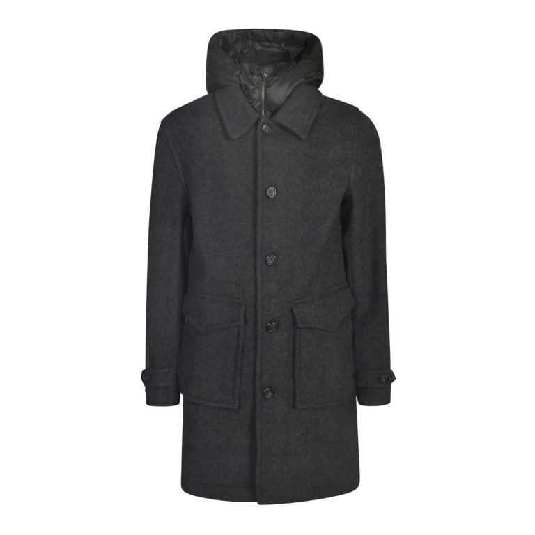 Woolrich Manteau Court - Noir