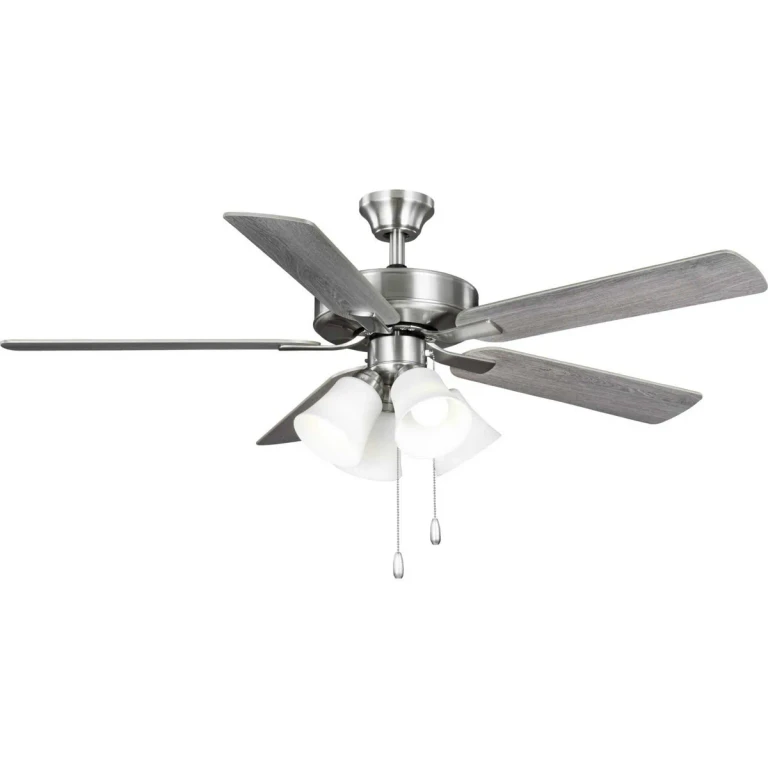 Brushed Nickel 52" Ceiling Fan from the AirPro Collection